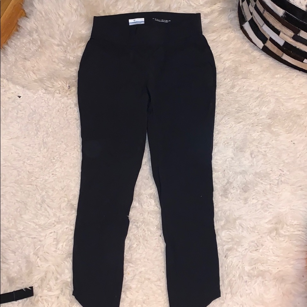 Columbia black waterproof joggers